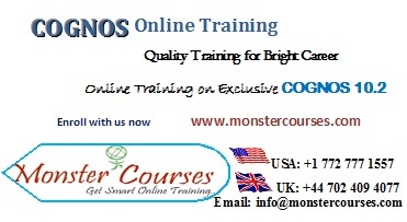 Cognos10 Online Training,Cognos BI Training.