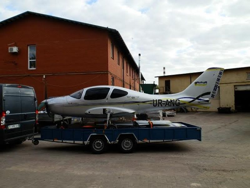 A light aircraft for sale