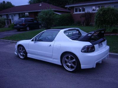 Honda Delsol 1995 ehite pearl and black with Type-R JDM