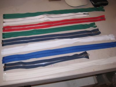 Lot of zippers liquidation 2500 zippers