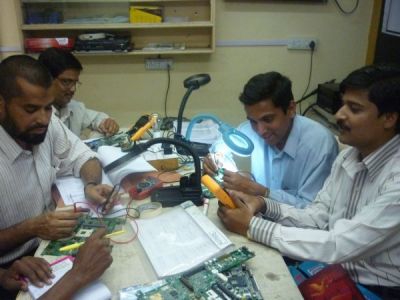Motherboard chip level training
