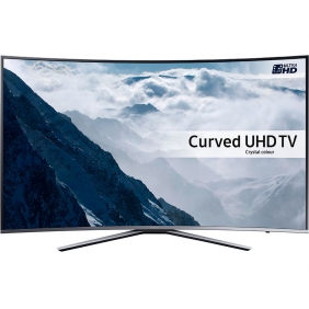 SAMSUNG UE55KU6500 Smart 4k Ultra HD HDR 55' Curved LED TV - Silver