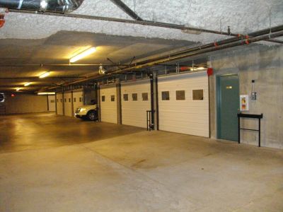 Private enclosed 2 car Garage, comes with 2 Bedrm Condo!