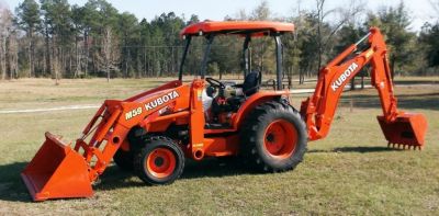 2008 Kubota M59 with Loader and Backhoe