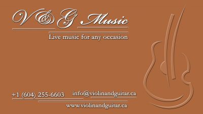 Live musicians for weddings and corporate events