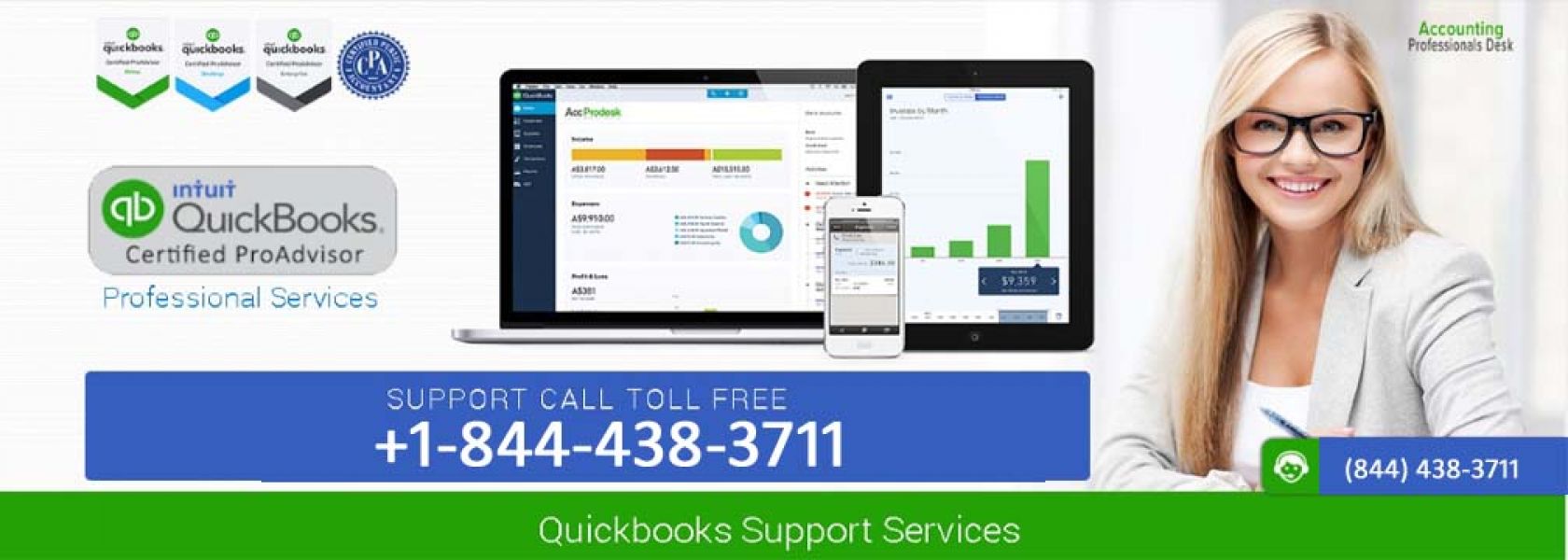 Quickbooks Support Phone Numbers +1-844-438-371