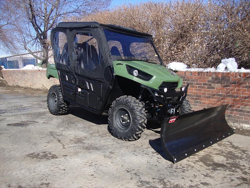 2012 Kawasaki Teryx 4 750 4x4 Plow, Winch, Cab