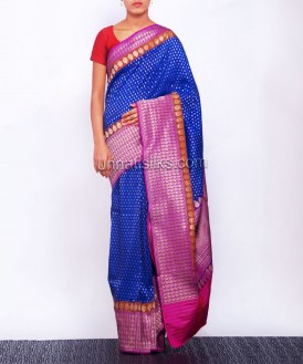 Online shopping for party pink pattu sarees by unnatisilks