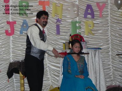 MAGICIAN RAJ'S  PERFORMANCE IS NOT JUST A MAGIC SHOW, 