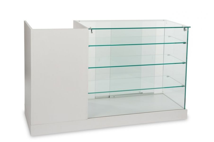 Glass Display Showcase Cabinet Wholesale Cash Counter Register