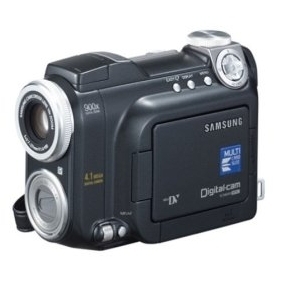 Samsung SCD6040 DuoCam MiniDV Camcorder w/10x Optical Zoom & 4.1 MP Digital Still Camera