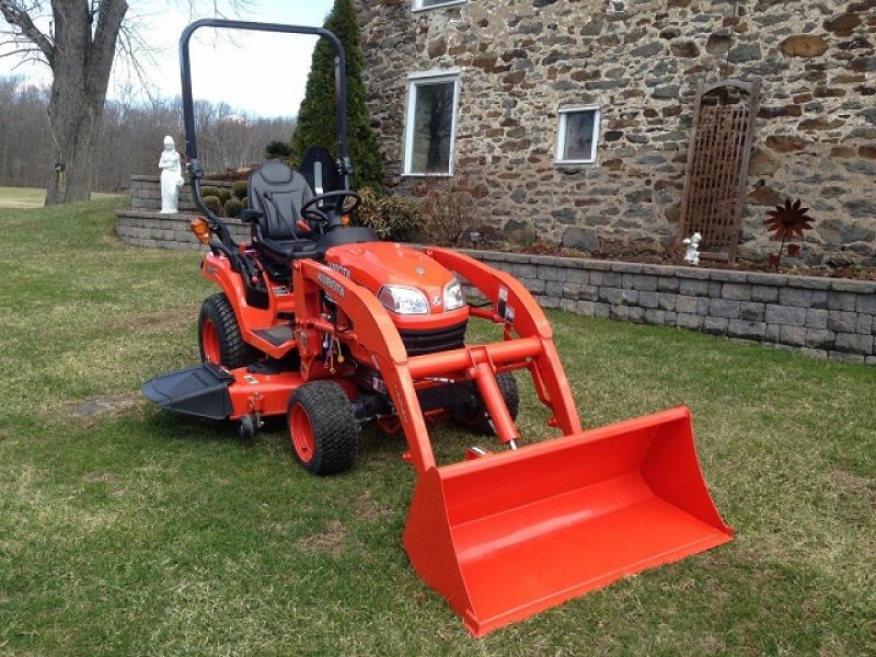 =$4,275=2013 Kubota BX2370 4x4 Tractor, Mower, Loader