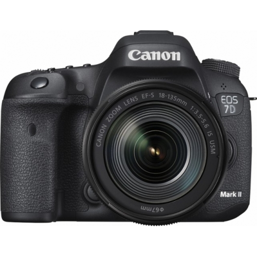 Canon - EOS 7D Mark II DSLR Camera with EF-S 18-135mm IS USM Lens Wi-Fi Adapter Kit