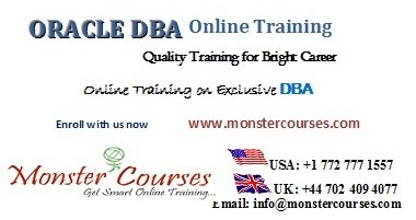 Oracle dba online training online by experts with placements