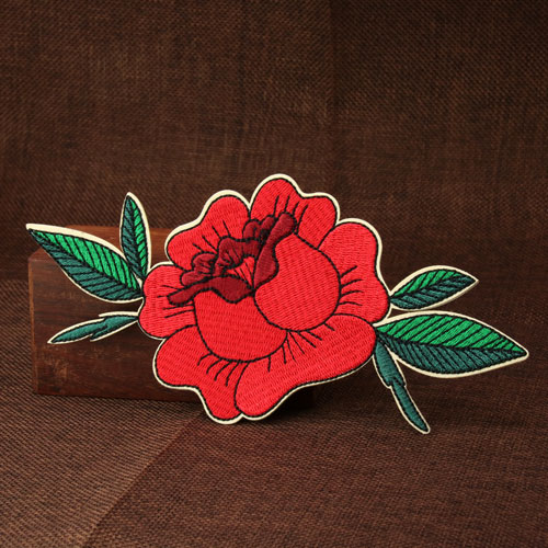 Custom Embroidered Patches | Flower Embroidered Patches