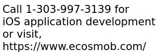 IOS application development services