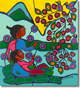 Christmas Cards by Norval Morrisseau!