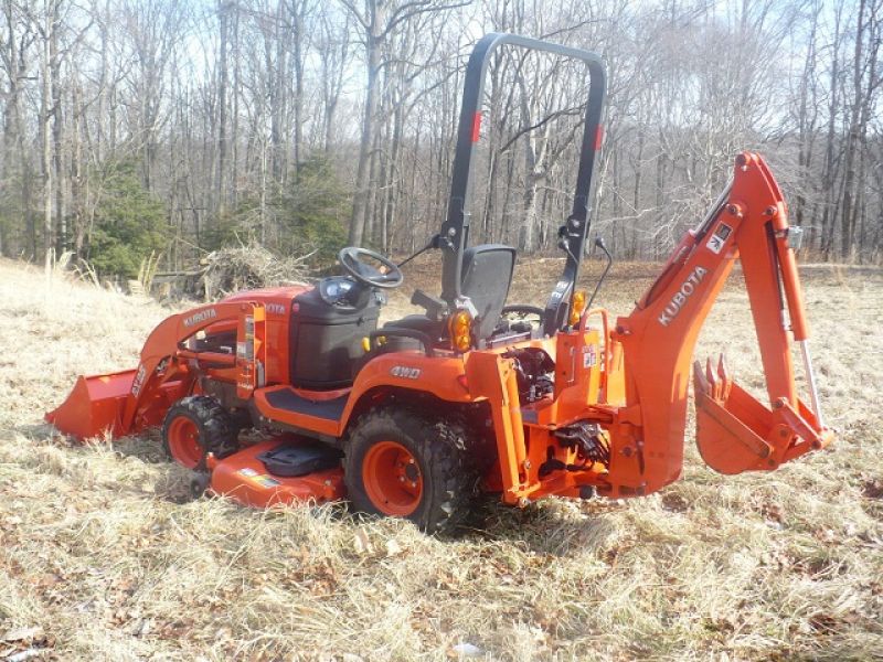 2011 Kubota Bx25d 4x4 Tlb 60 Mower Deck