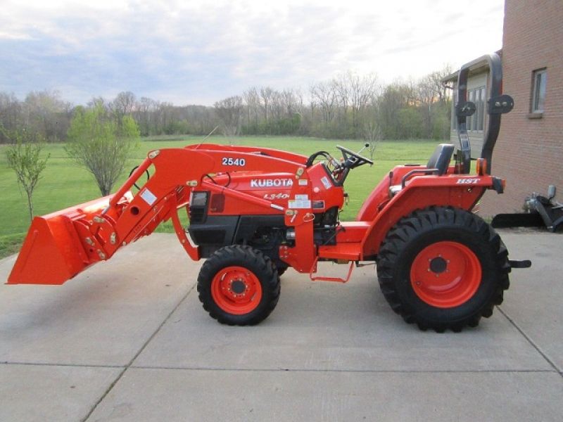 2008 Kubota L3400 4x4 Tractor Loader 247 hrs