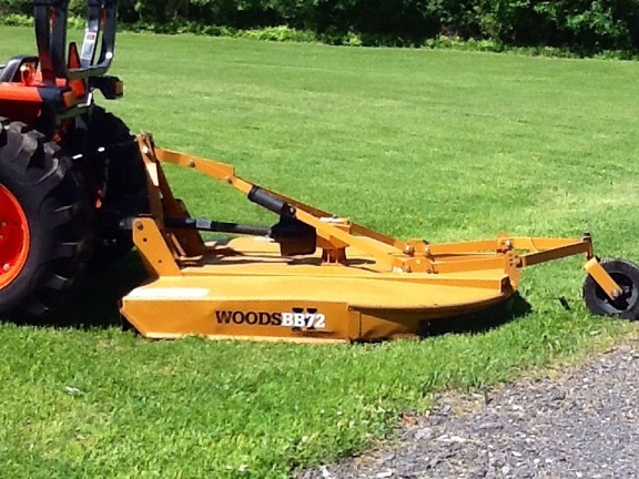 2012 Kubota MX5100 4WD Loader Forks Brush Hog