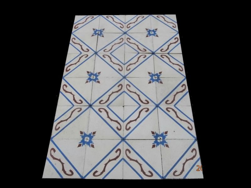 Really old spanish patterned floor tiles