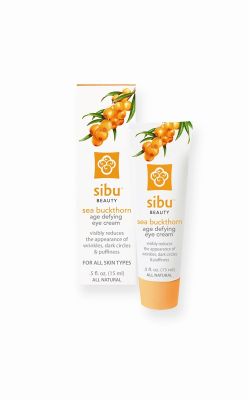 Use our Sibu eye cream to make your eyes ornate