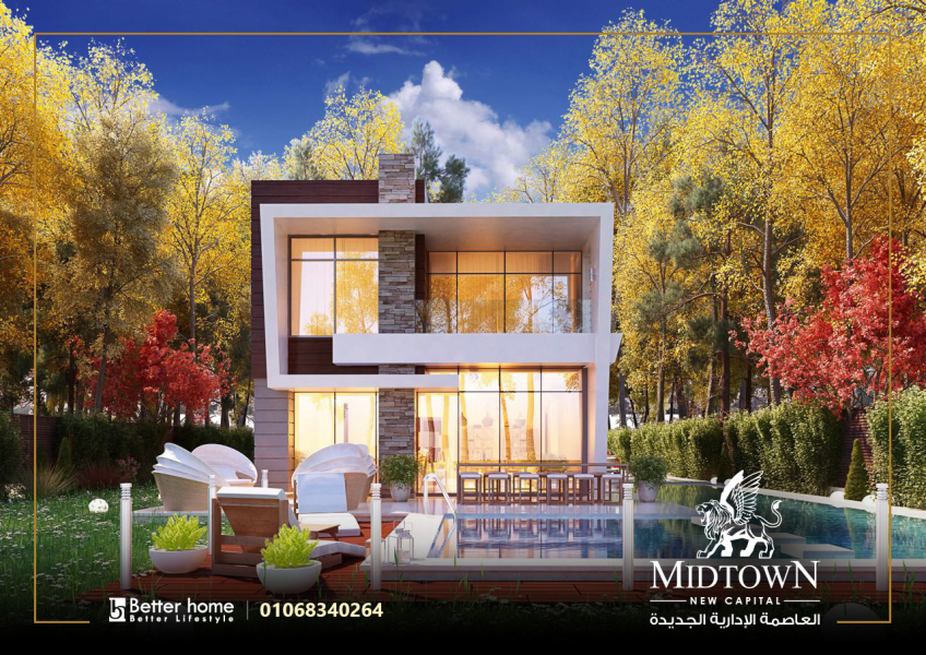 Villa for Sale in Midtown New Capital City Egypt