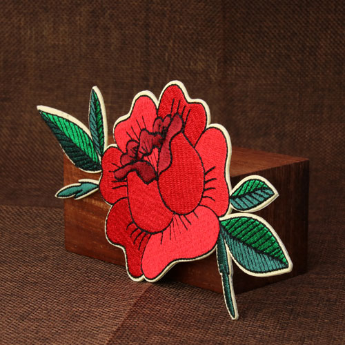 Custom Embroidered Patches | Flower Embroidered Patches