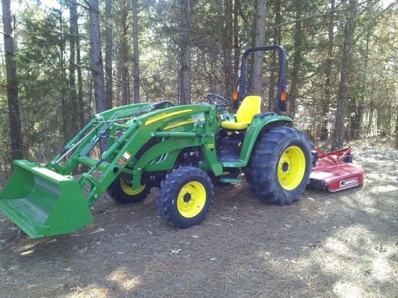 2005 John Deere 4520 4x4 Loader Bush Hog