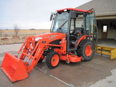 2009 Kubota B3030 HSDC AC 4X4 Mower Loader CAB