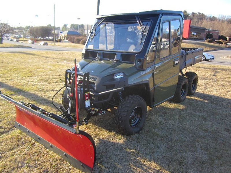 2011 Polaris Ranger 800 6x6 Cab Plow